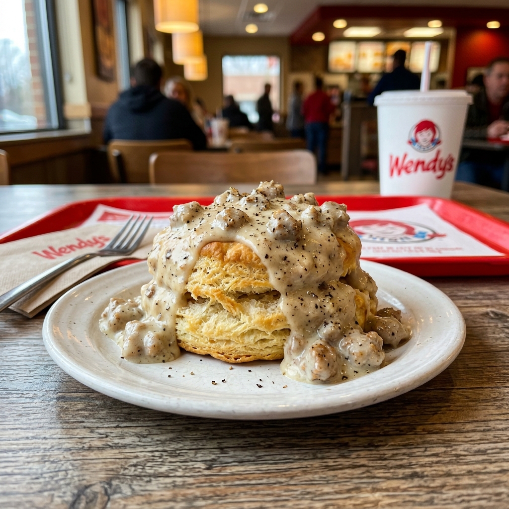 Sausage Gravy & Biscuit